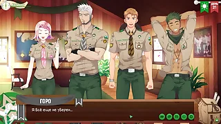 Game: Friends Camp, part 32 - Situation with the Lowly (Russian voiceover)